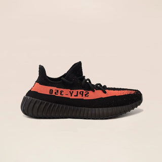 Yeezy 350 V2 Black Core Red