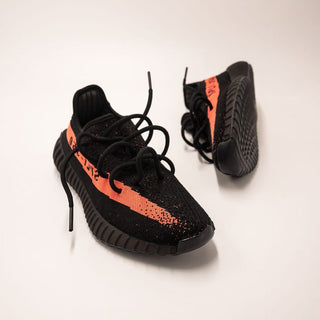 Yeezy 350 V2 Black Core Red