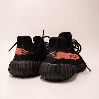 Yeezy 350 V2 Black Core Red