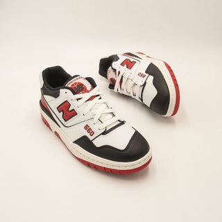 New Balance 550 White Red Black