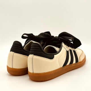 SAMBA SATIN CREAM/BLACK