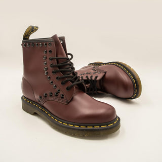 Dr Martens 1460 Cherry Full Black Studs <span>37</span>